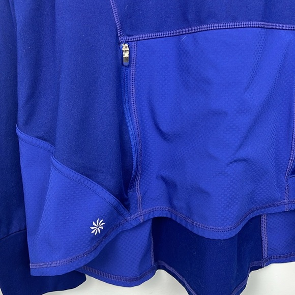 Athleta blue women’s pullover lightweight hoodie size XL - Picture 2 of 9